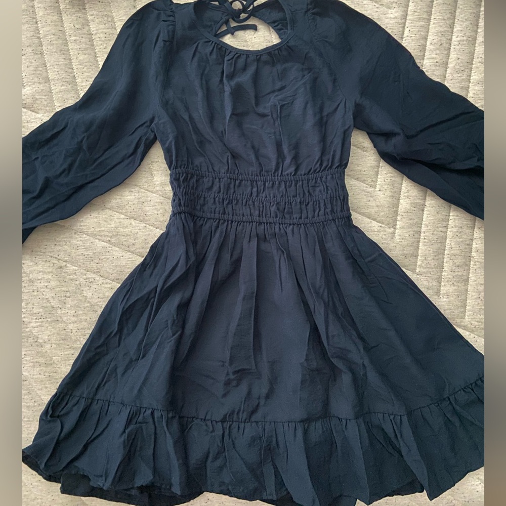 Madewell Sophia Open Back Mini Dress sz S new with tag
